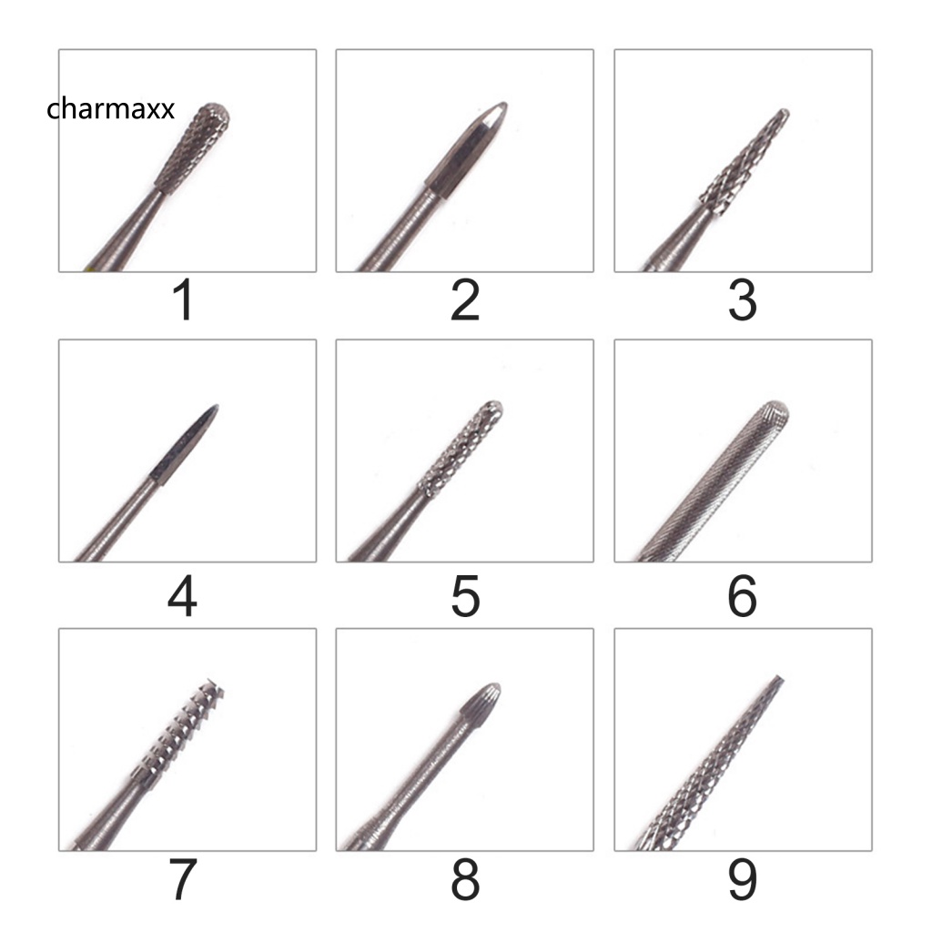 Đầu Mài Đánh Bóng Móng Tay Bằng Thép Vonfram Độ Bền Cao Cho Nữ