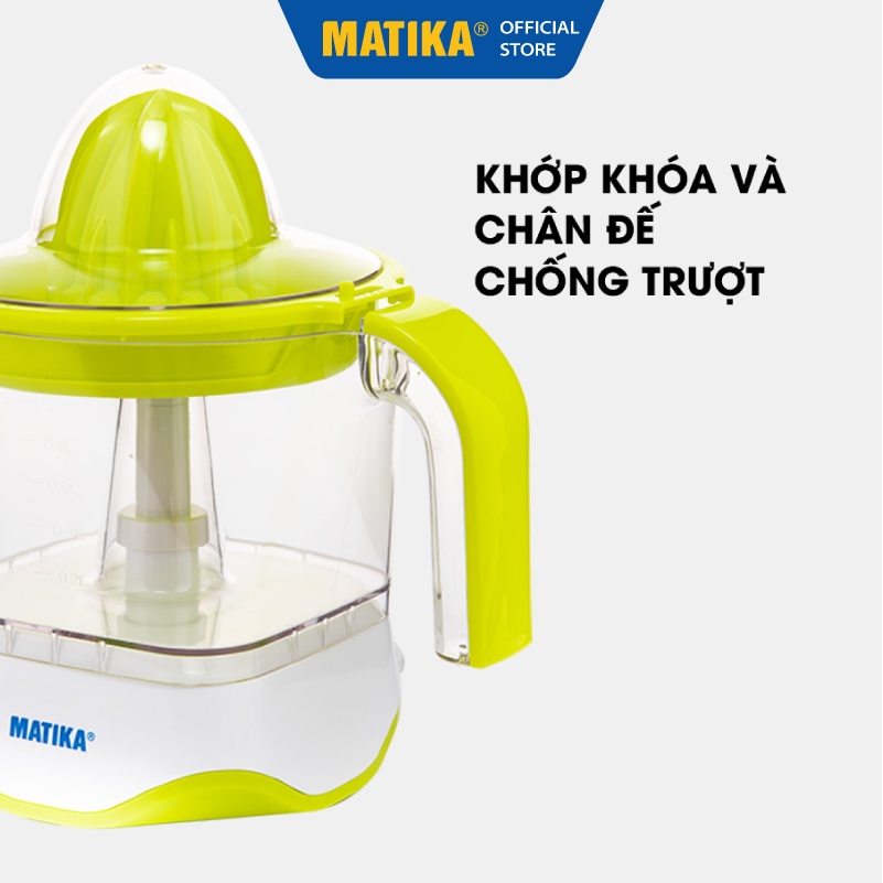 [Mã ELHA22 giảm 6% đơn 300K] Máy Vắt Cam MATIKA Dung Tích 1L MTK-3310