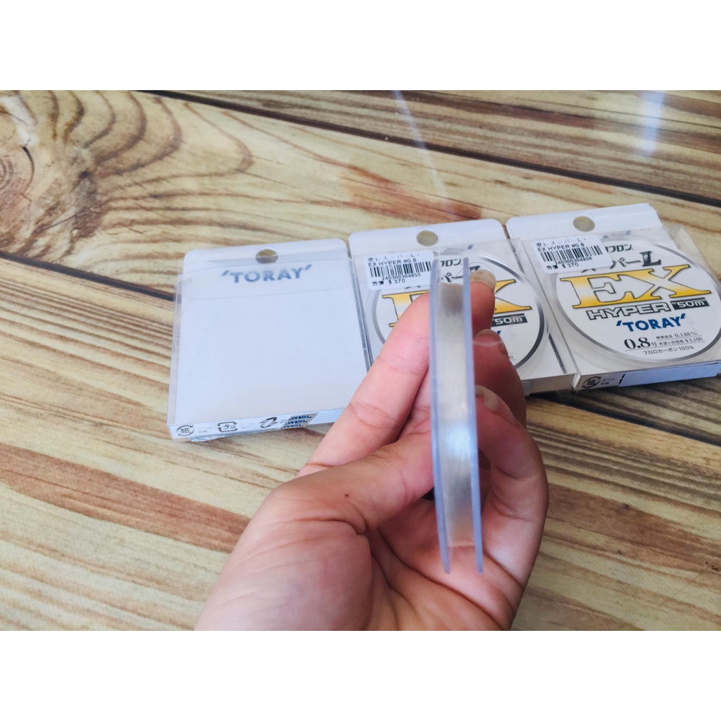 Dây cước câu cá Toray EX hyper 50m - Made in Janpan
