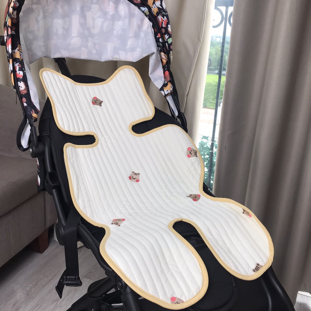Nệm Lót Xe Đẩy Đa Năng Hàn Quốc, Tấm lót xe đẩy 3D cho bé