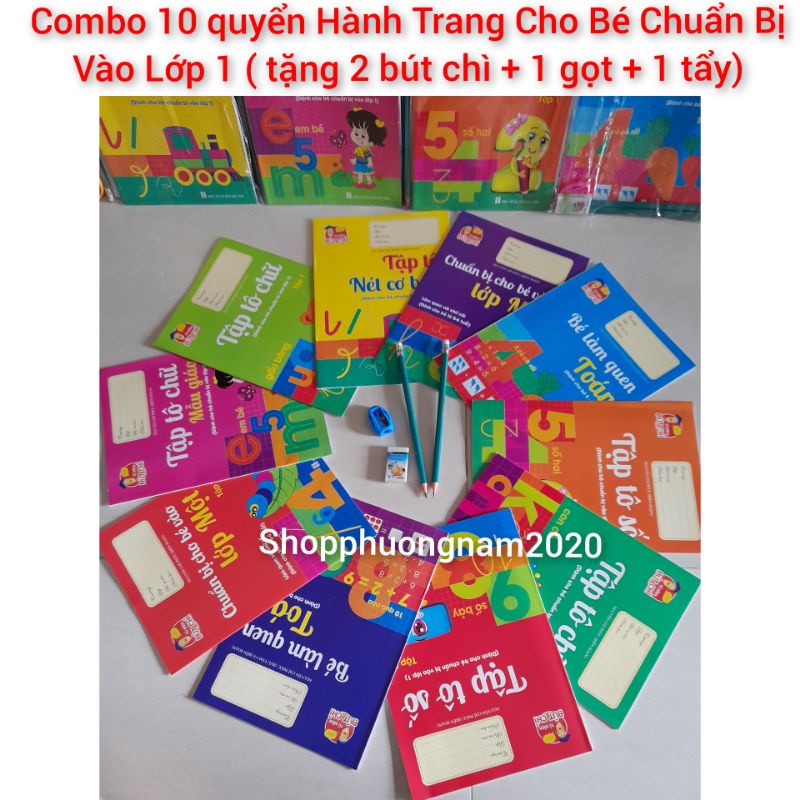 Combo 10 quyể.n Hàn.h Trang Cho Bé Tự Tin Vào Lớ.p 1