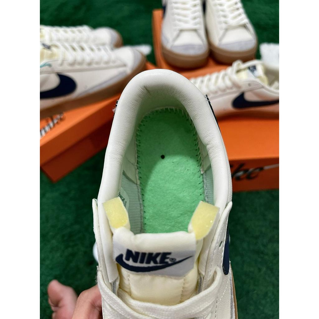 Giày Sneaker Nk Killshot 2 Midnight Navy, Trắng Kem Logo Xanh Navy Vintage Full Box.