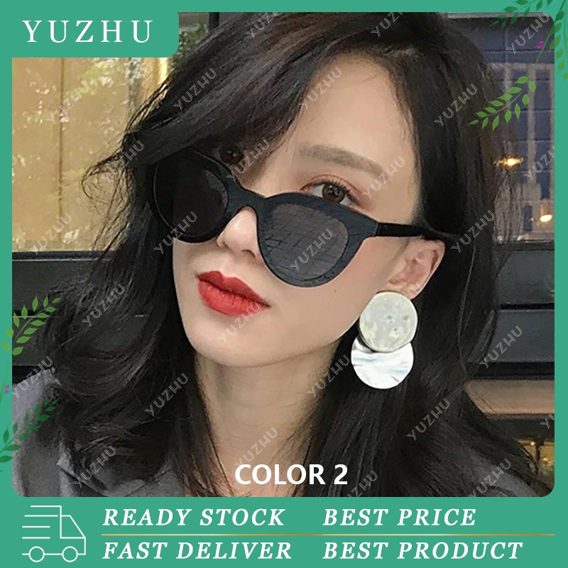 Kính mát mắt mèo chống tia UV thời trang Hàn Quốc retro cho nam nữ