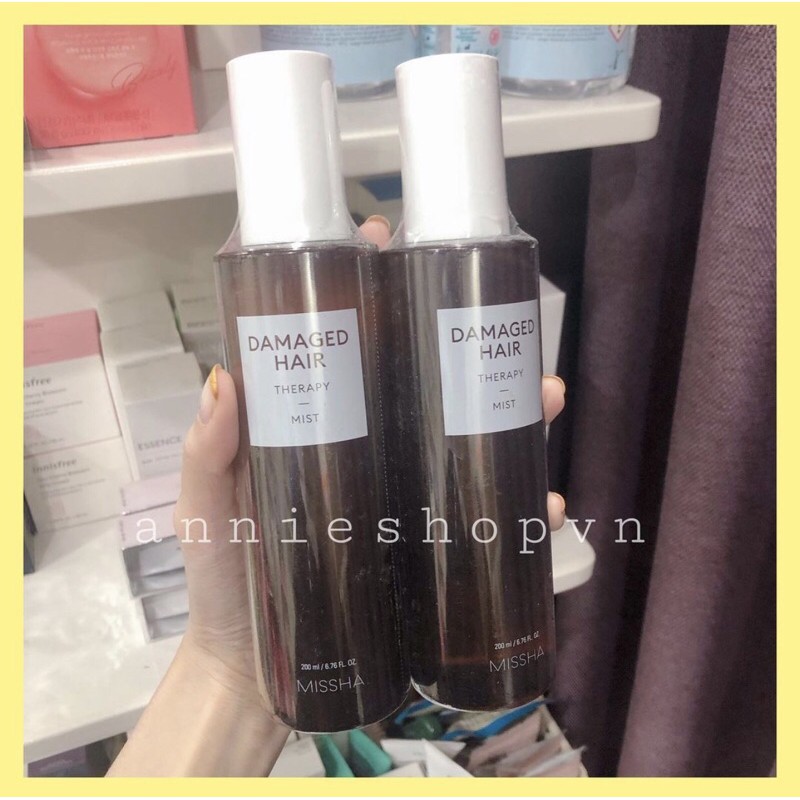 Xịt dưỡng tóc Missha Hair Damaged Mist