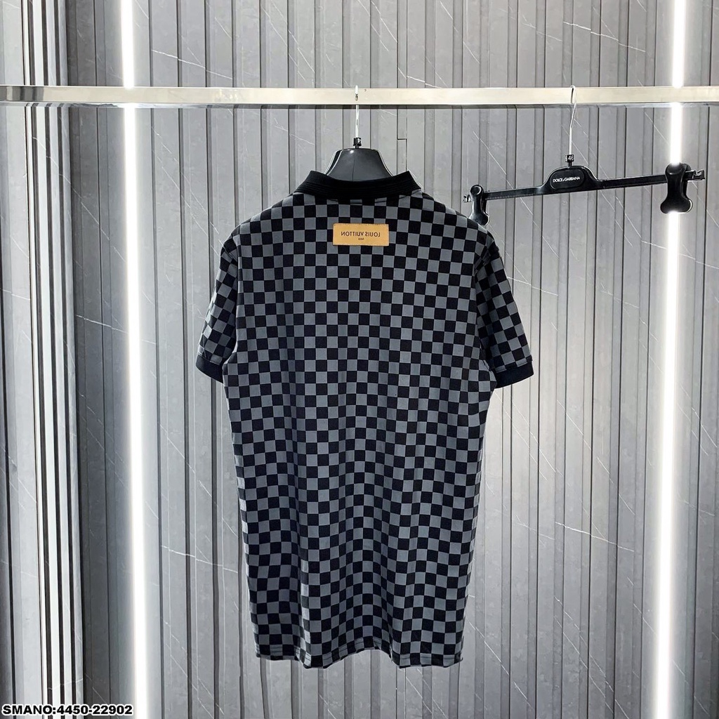 Áo polo nam LV hàng cao cấp , áo thun nam chất cotton  form chuẩn dáng
