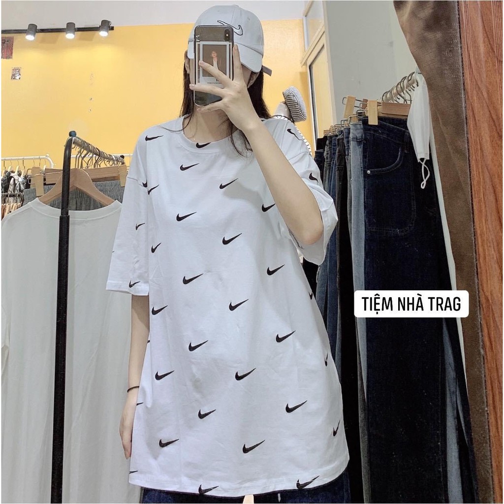 Áo thun tay lỡ ni vảy dáng rộng unisex trẻ trung năng động/ Áo cộc tay nam nữ phom thụng ulzzang_Moonunisex | BigBuy360 - bigbuy360.vn