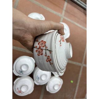 Thố sứ chưng yến Bát Tràng
