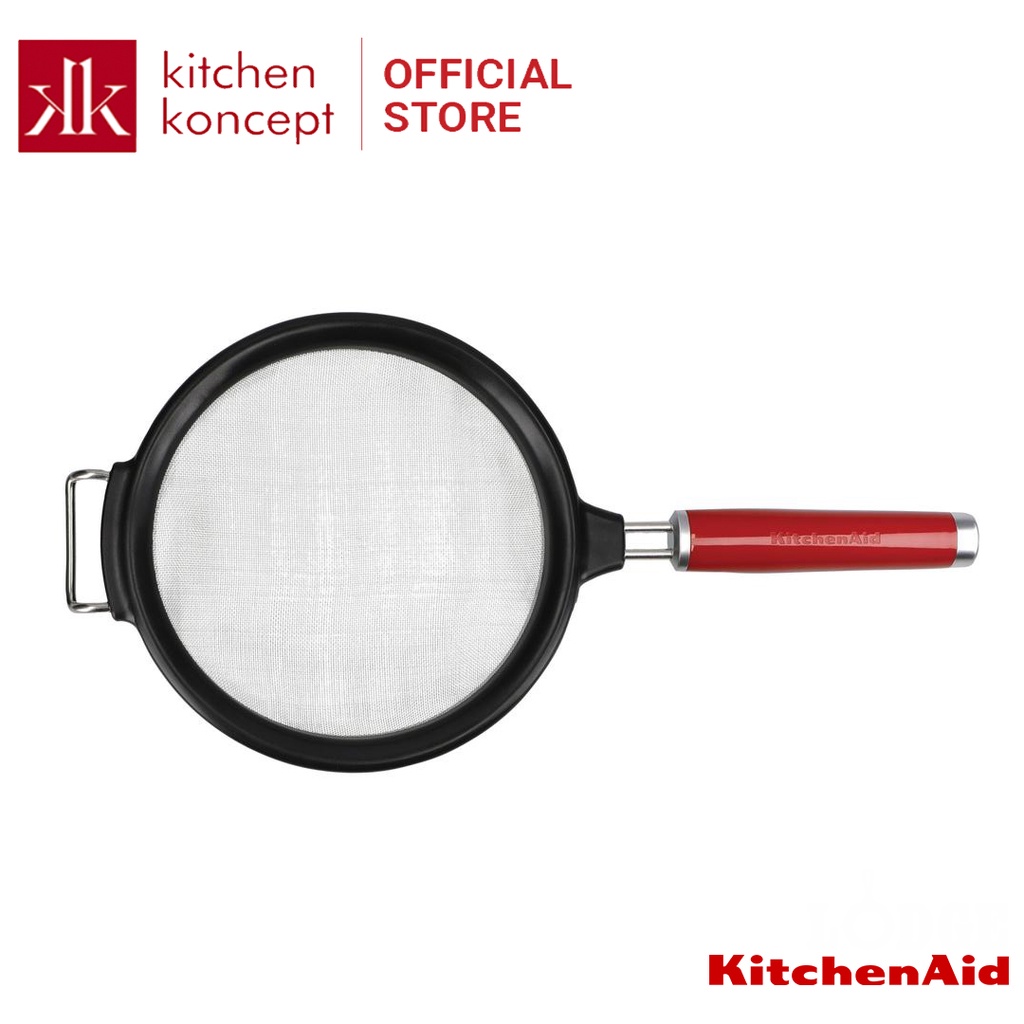 KitchenAid- Rây màu đỏ không chưa BPA dùng để rây bột, trụng mì