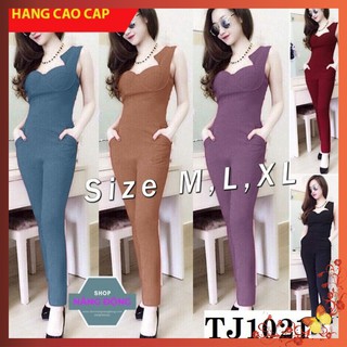 Jumpsuit Dài 💥FREESHIP💥Giảm 45k Khi Mua Đơn Từ 500k - Jum dài khoét eo giống NLP TJ1021