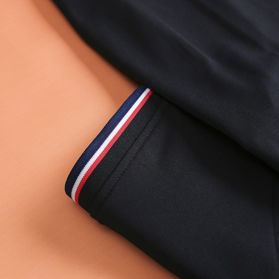Áo polo áo thun nam nữ đẹp ngắn tay có cổ thời trang công sở lịch lãm cao cấp chất vải coton cá sấu đen, trắng có viền