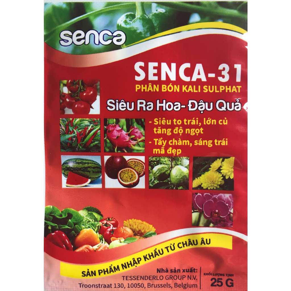 SENCA-31 PHÂN BÓN KALI SULPHAT SIÊU RA HOA - ĐẬU QUẢ SIÊU TO TRÁI ,LỚN CỦ TĂNG ĐỘ NGỌT .TẨY CHÀM .SÁNG TRÁI MÃ ĐẸP