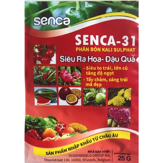 Senca-31 phân bón kali sulphat siêu ra hoa - đậu quả siêu to trái ,lớn củ tăng độ ngọt .tẩy chàm .sáng trái mã đẹp