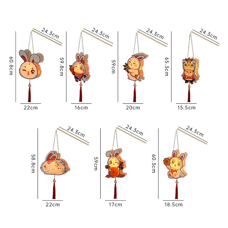 Đèn Lồng Trung Thu Hình Động Vật Đáng Yêu Phát Sáng Cho Bé II  HOMEDECOR