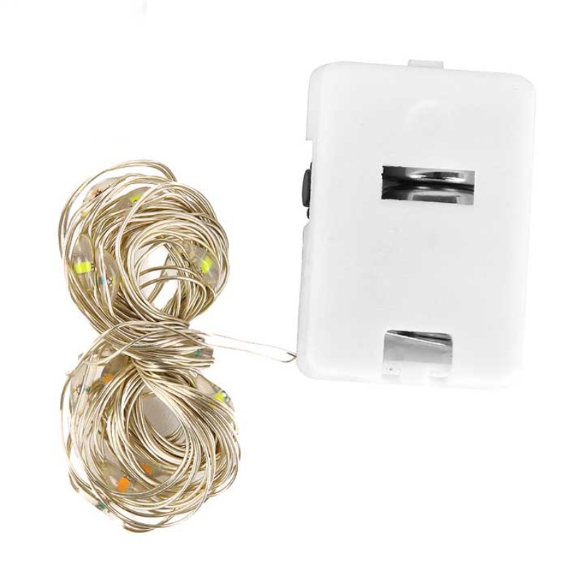 Dây Đèn LED 1 / 2M Sử Dụng Pin Trang Trí Tiệc