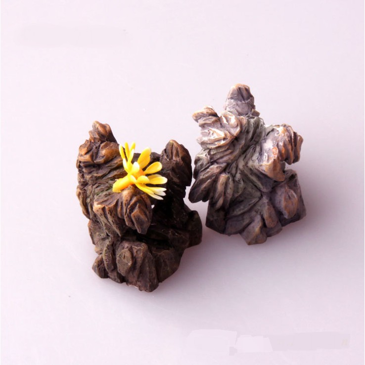 Mô hình non bộ cỡ nhỏ dùng trang trí tiểu cảnh, terrarium, DIY