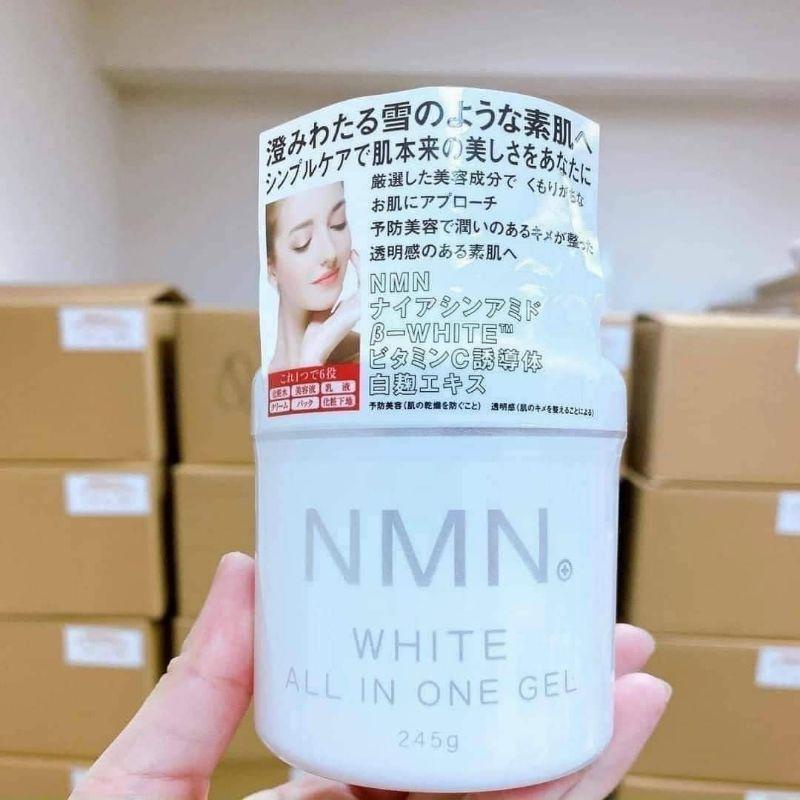 Gel Dưỡng Trắng Da Chống Lão Hóa NMN White All In One Gel 245g Nhật Bản
