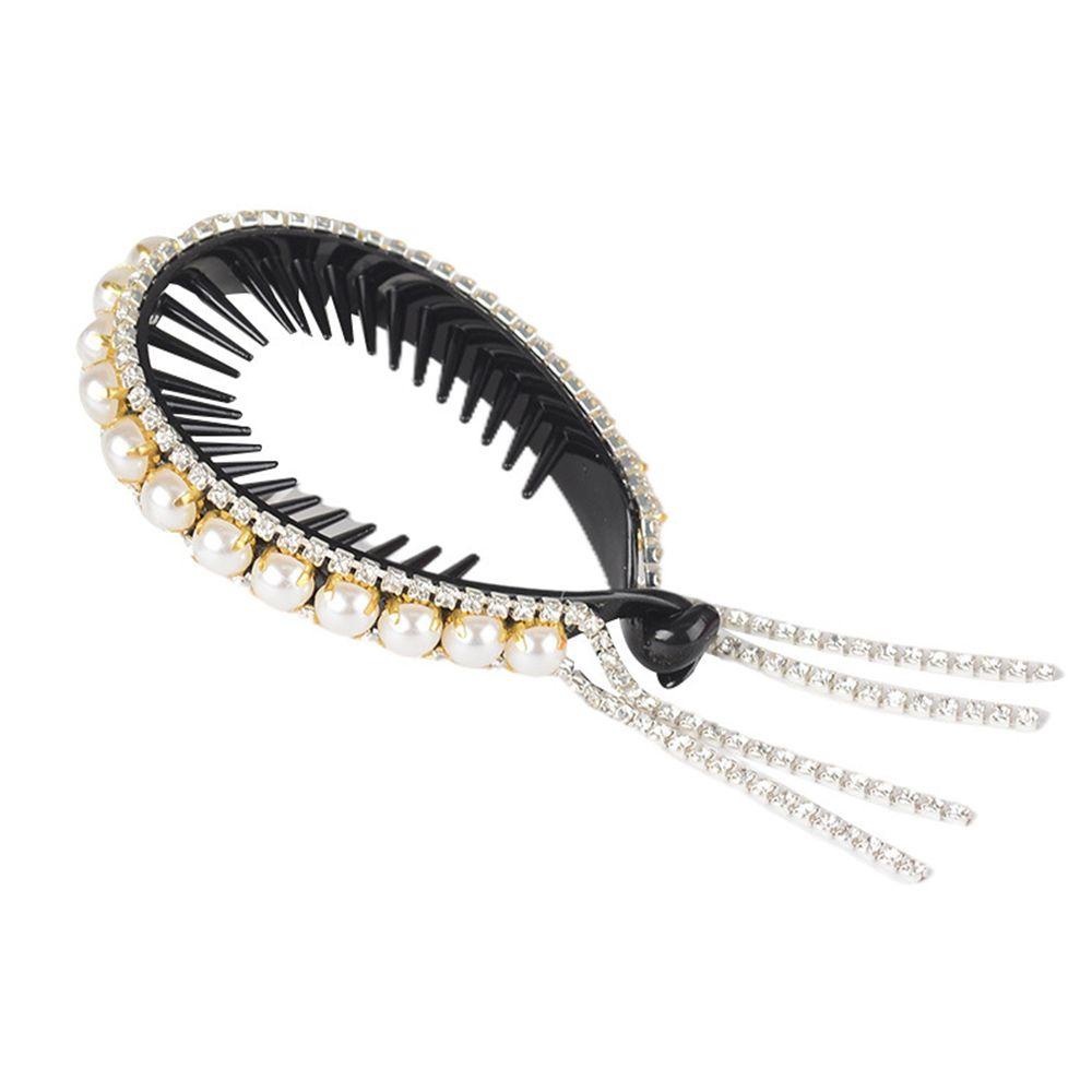 Aaron1 Dụng Cụ Búi Tóc Đính Ngọc Trai Thời Trang Hàn Quốc Dành Cho Nữ