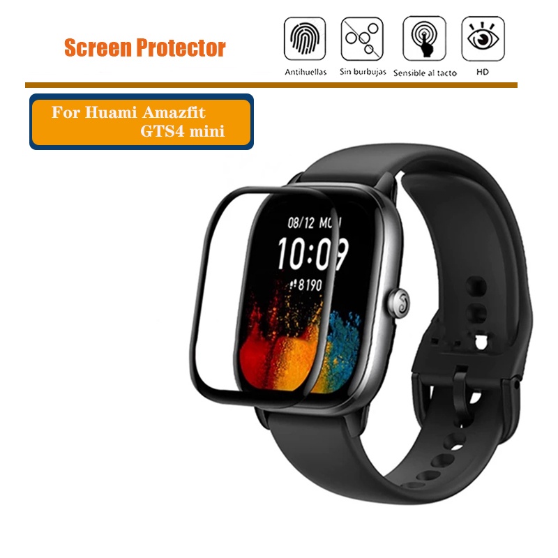 Miếng Dán Bảo Vệ Màn Hình HD 3D PMMA Cho Huami Amazfit GTS 4 Mini