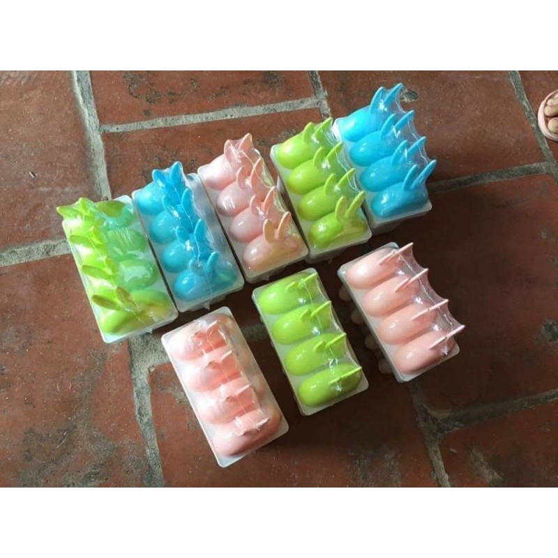 Khay 6 ngăn làm kem cute đáng yêu, hàng đẹp