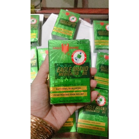 Dầu Ó Xanh 2 Nắp 24ml