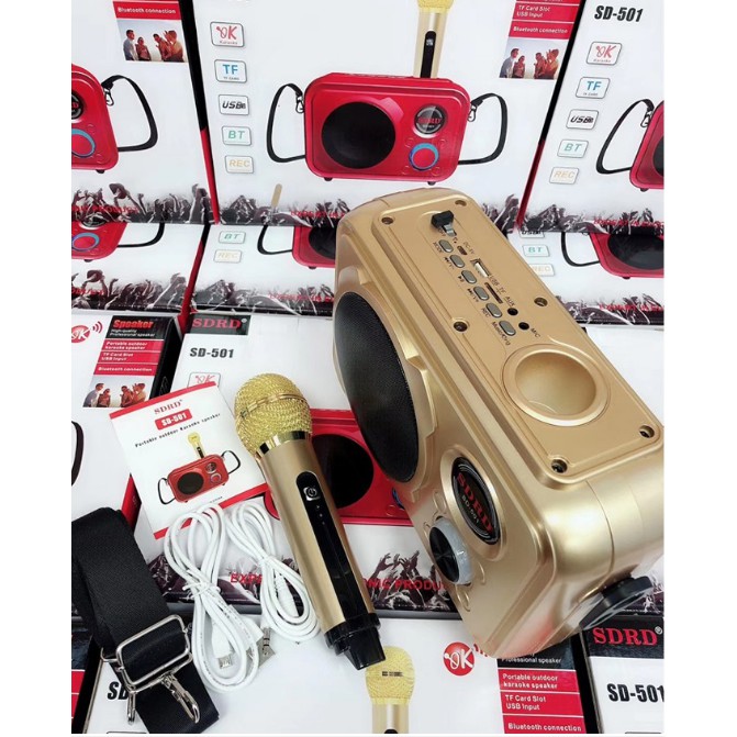 Loa Bluetooth Karaoke SDRD SD-501
