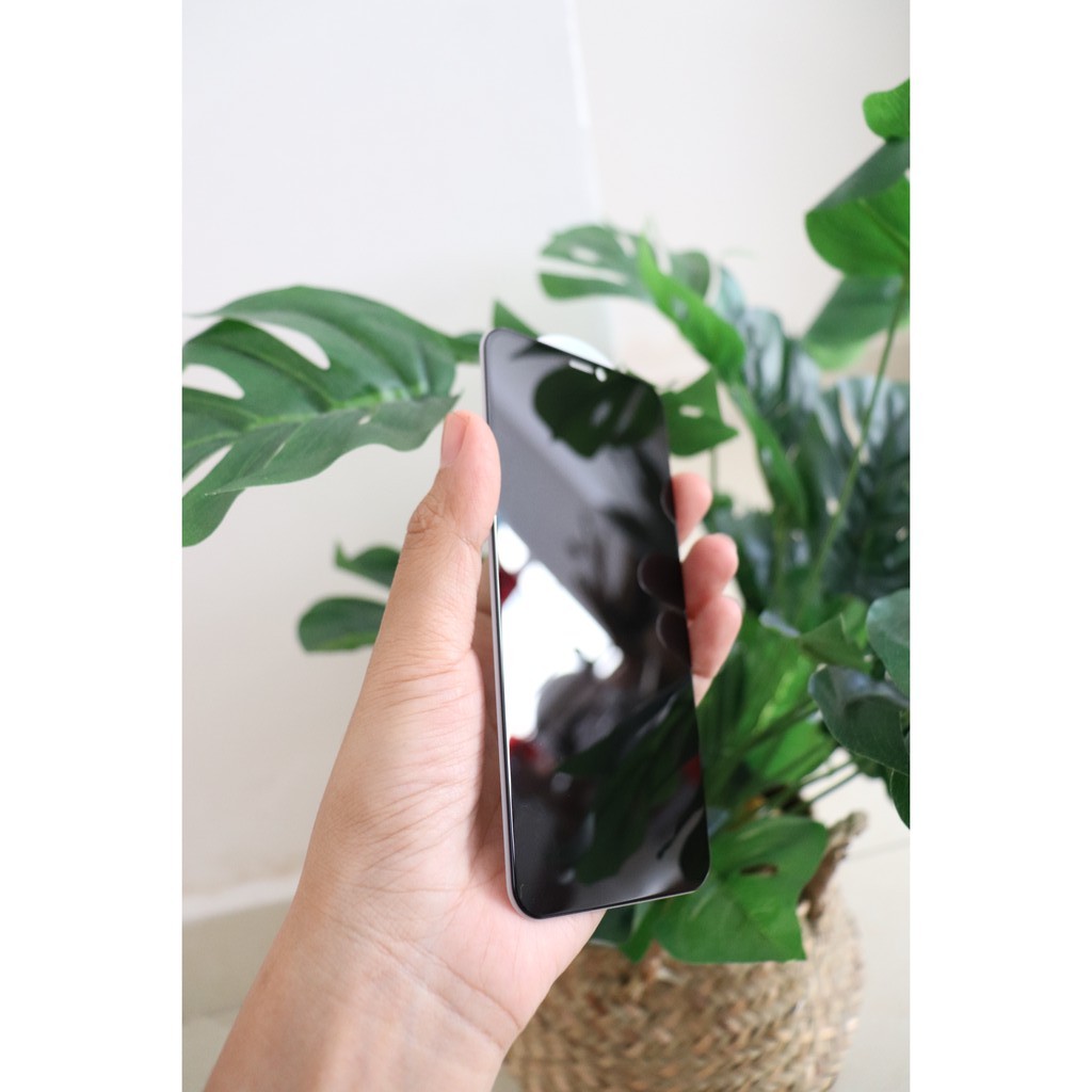 Kính cường lực chống nhìn trộm iphone X XS 11pro Annak 3D full màn hình