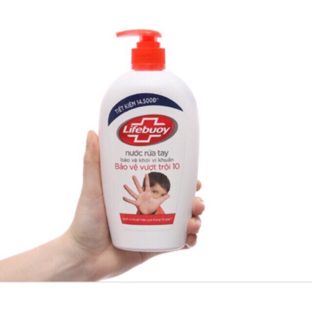 NƯỚC RỬA TAY KHÁNG KHUẨN LIFEBUOY 180g (177ml)