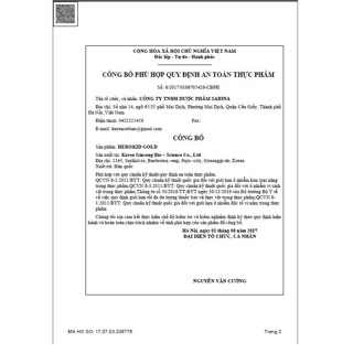 HERO GOLD - bé ăn ngon - tăng chiều cao - tăng đề kháng