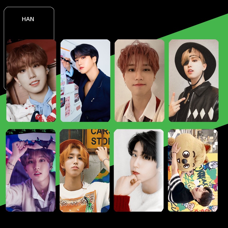 Bộ Thẻ Hình Nhóm Nhạc Kpop Stray Kids MANIAC
