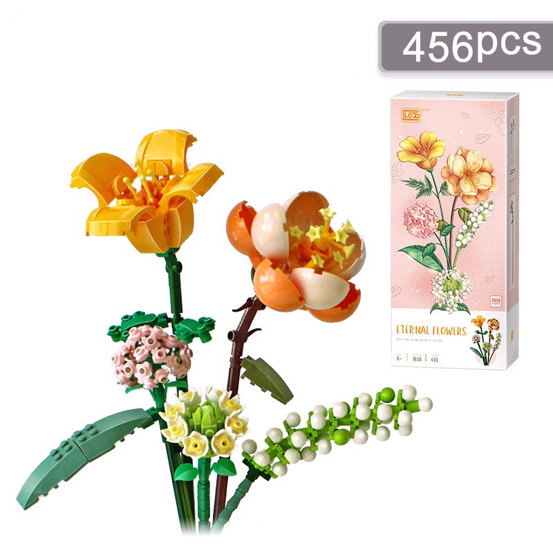 Hàng Mới Về Mới Bộ Đồ Chơi Lắp Ráp 1661 Sen Đá 1657