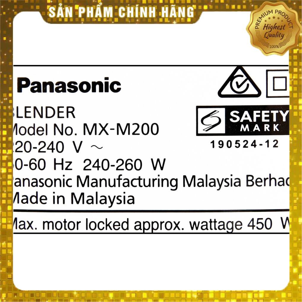 [FREESHIP] Máy Xay Sinh Tố Panasonic MX-M200 [Chính Hãng]