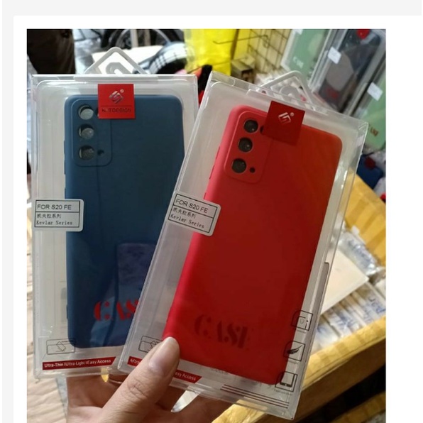 Ốp lưng dẻo màu Samsung Galaxy S20 FE hiệu KST Desing chống bám bẩn