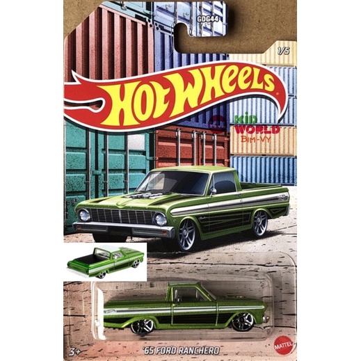 Xe mô hình Hot Wheels Bán tải Pickup Truck Series 2021 '65 Ford Ranchero GRP23.