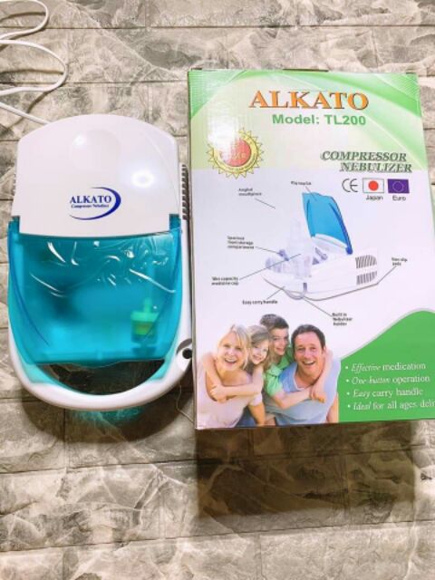 MÁY HÚT MỤN ALKATO CÓ ĐẦU PHUN OXY