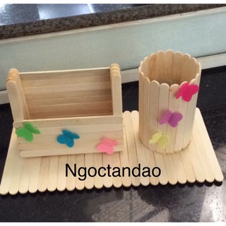 Ống bút handmade, steam