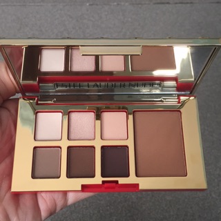 Tách set-Bảng phấn mắt, má Estee Lauder Pure Color Envy Eye and Cheek Palette-NUDES(5.32g)-Hàng Mỹ
