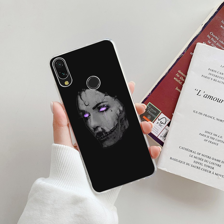 Ốp điện thoại TPU dẻo họa tiết hoa xinh xắn thời trang cho Xiaomi Redmi Note 7 Redmi 7 Redm Note7 Redmi7