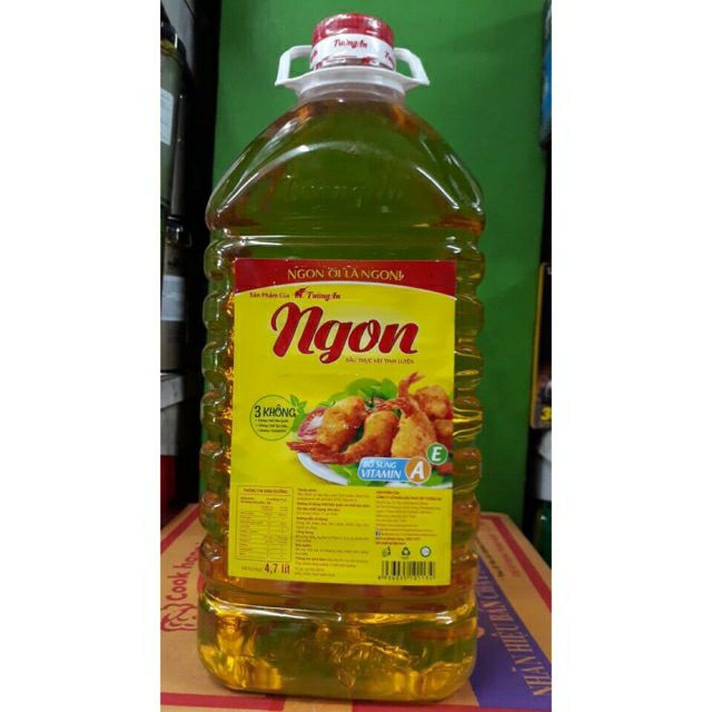 Can dầu thực vạt ngon tường an 4,7L(date mới nhất)