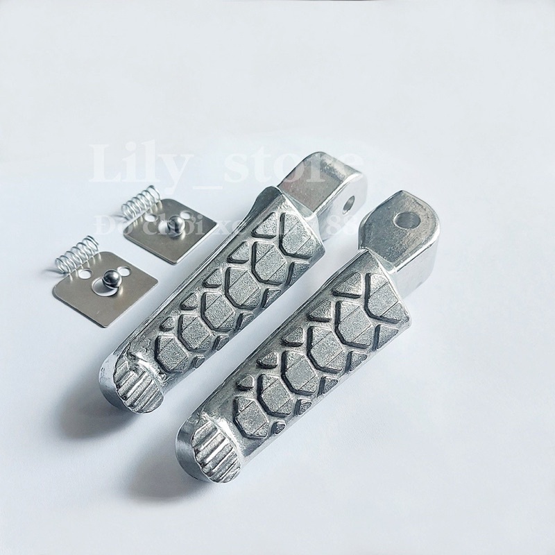 Để chân sau inox Take dành cho tất cả các dòng xe Honda ( giá 1 đôi)
