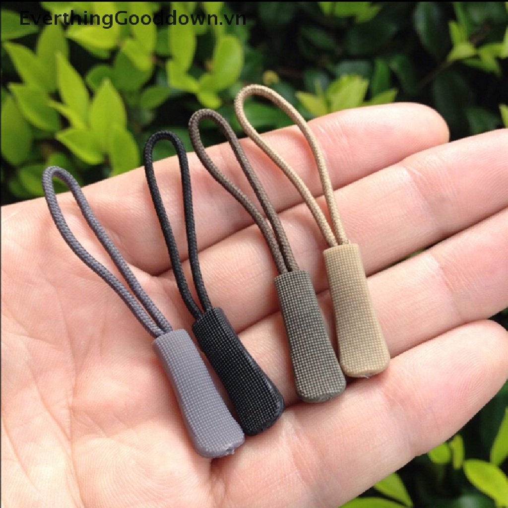 Everthinggooddown Set 5 Dây Khóa Kéo EDC Dành Cho Túi Xách / Quần Áo