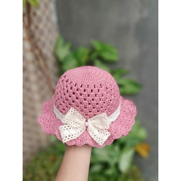 Mũ nơ tiểu thư cho bé gái