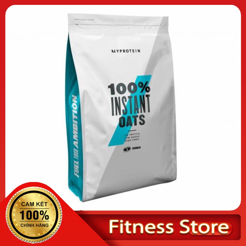 Bột Yến Mạch MyProtein Uống Liền Instant Oats Hỗ trợ tăng cơ giảm mỡ, ăn kiêng, Gym, Keto, Eat Clean Giảm cân tăng cơ