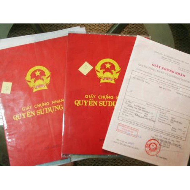 Vỏ bọc sổ đỏ bao bọc sổ hồng bằng nhựa trong dẻo bìa bao sổ đỏ
