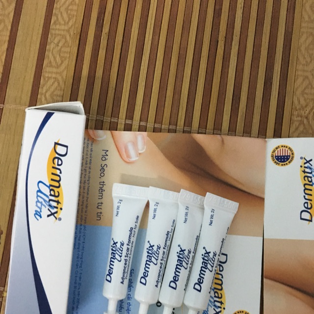 Combo 3 tuýp kem hỗ trợ trị sẹo Dermatix Ultra