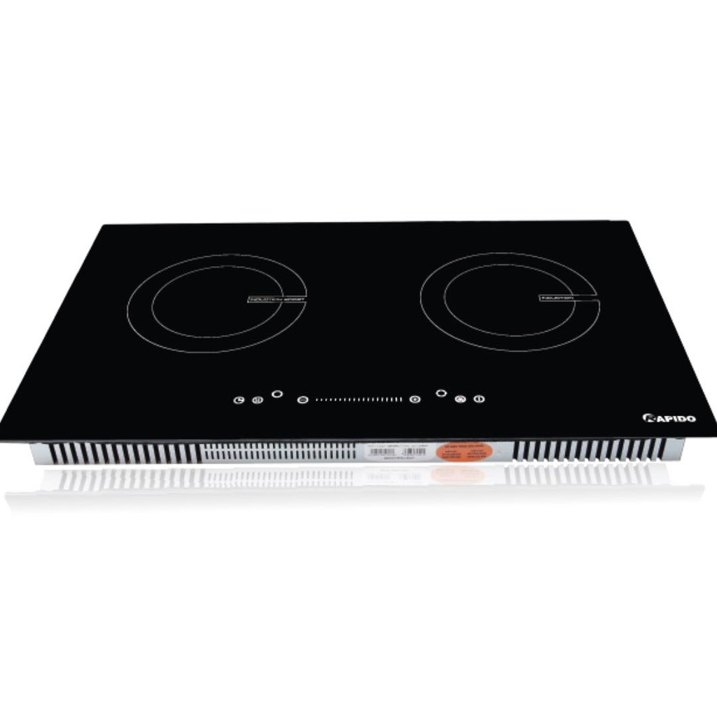 Bếp Từ đôi Rapido: RI4000BS-  Thương hiệu mới của Ferroli- Tặng bộ nồi 3 chiếc Rapido-