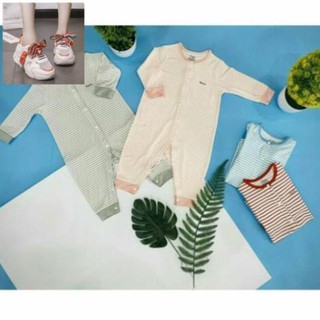 L94 - body sơ sinh sợi tre cho bé size 0/3,3/6,6/9,9/12m