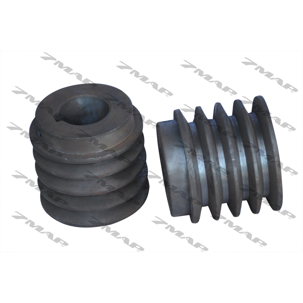 Ròng Rọc Dẫn Động Puly Buly Pulley Gang 220 x 4 Rãnh C Hàng Đặc