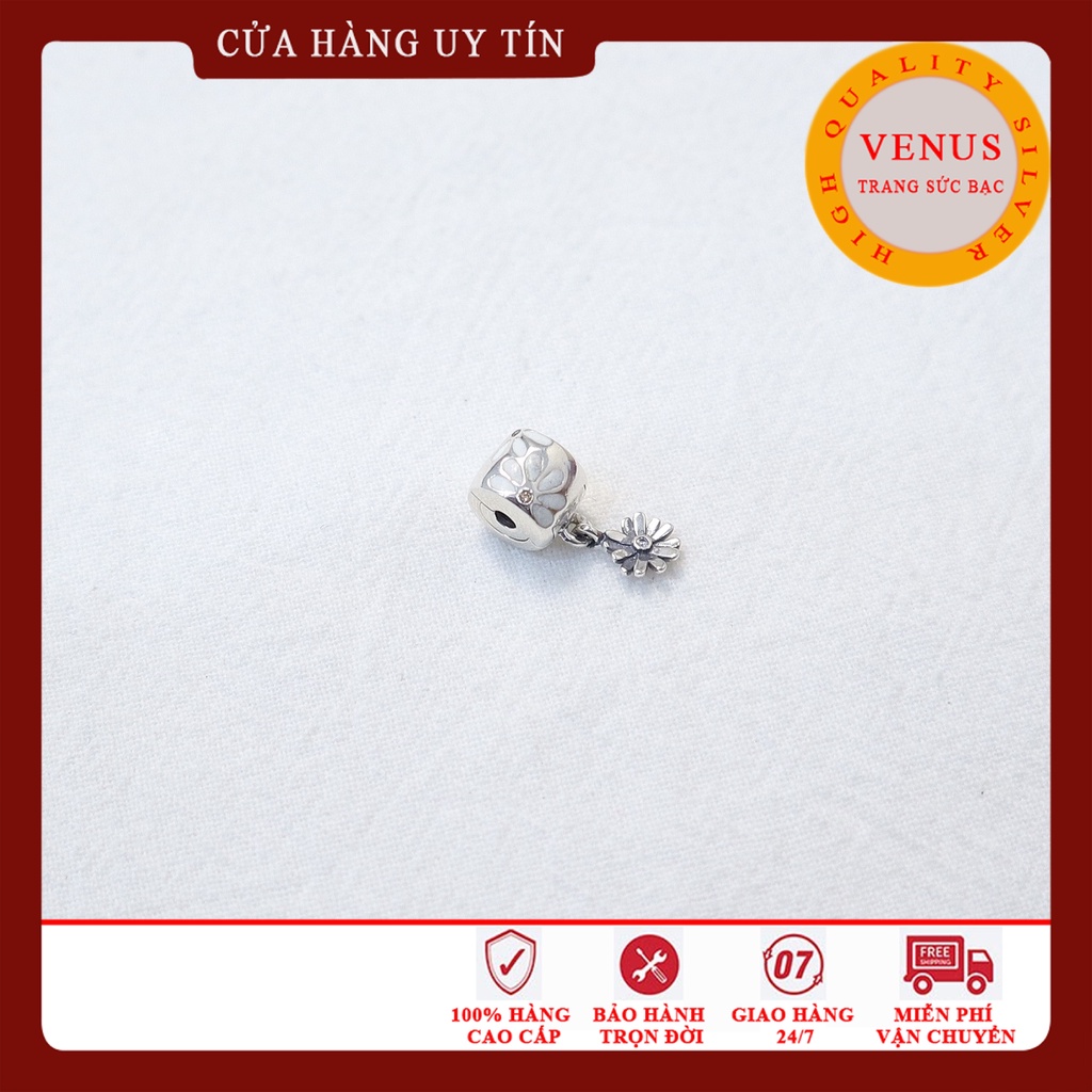Khóa vòng charm hoa cúc- Mã sản phẩm VENUSK13