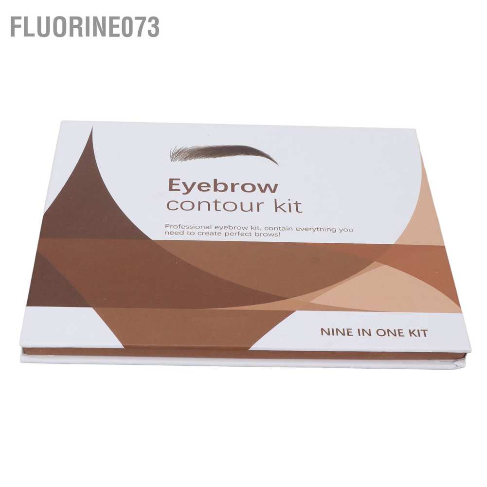 [Hàng mới về] Bộ bảng phấn mắt Fluorine073 6 màu kèm phụ kiện 105g