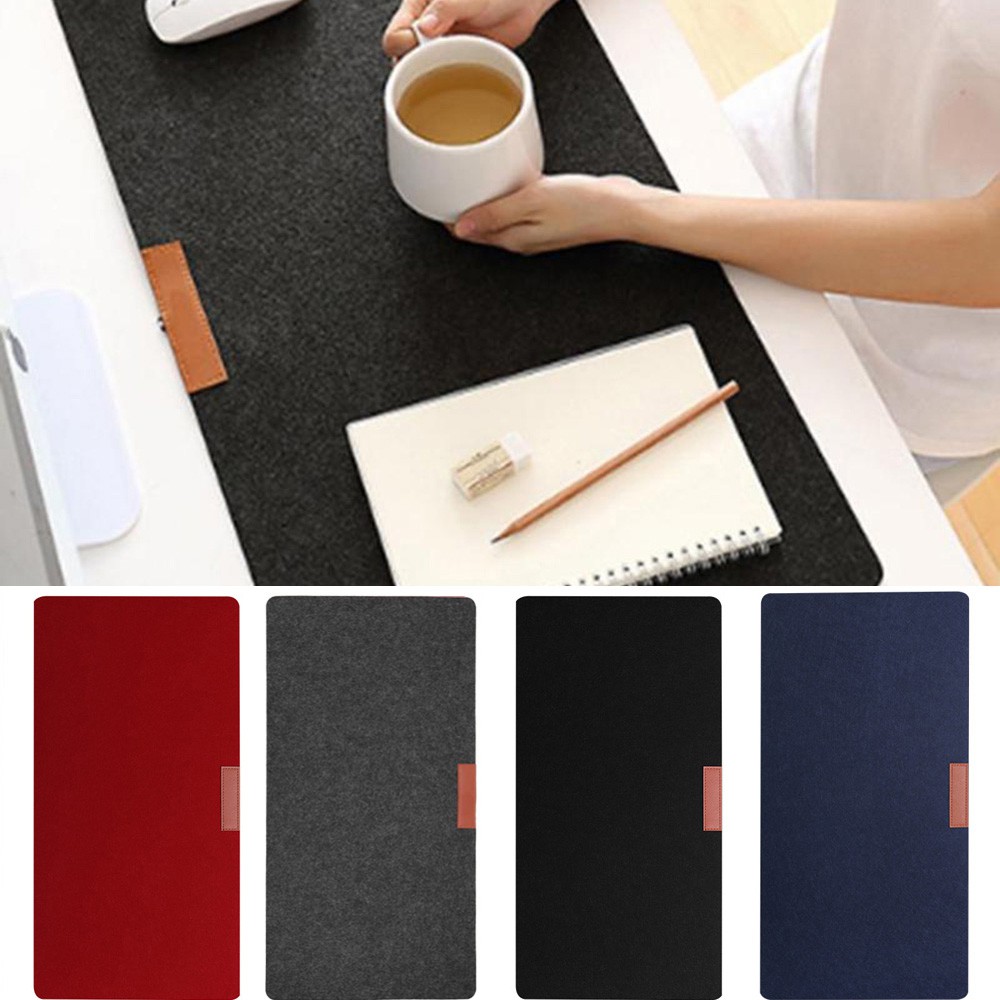 JUNE Colorful Mouse Pad Soft Keyboard Mice Mat Desk Mat Office Table Wool Felt Large Computer Modern Laptop Cushion/Multicolor
